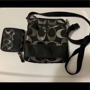 Coach cross body bag
